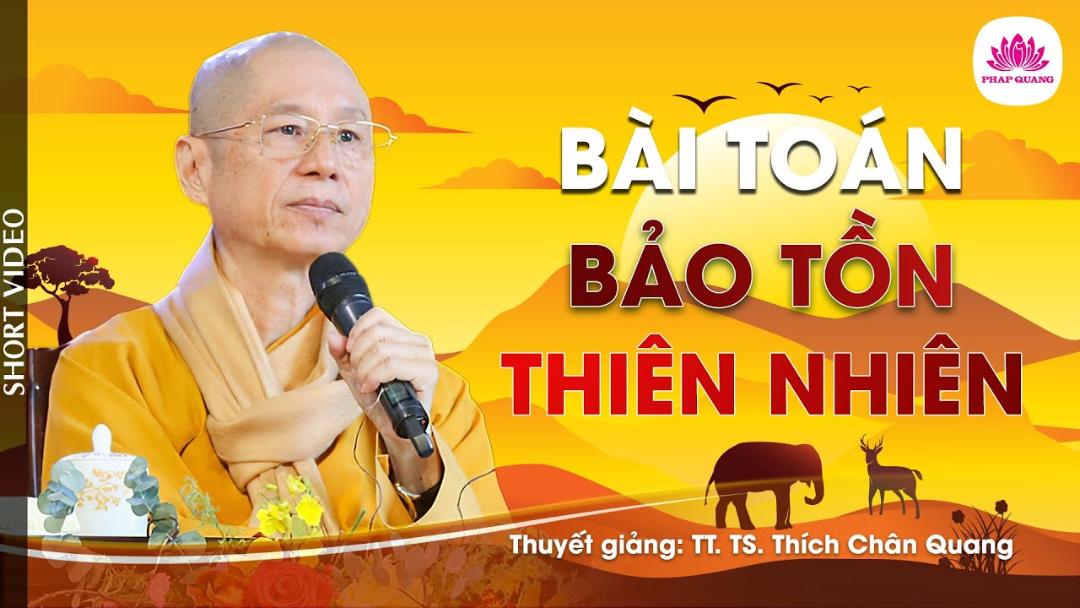 BÀI TOÁN BẢO TỒN THIÊN NHIÊN