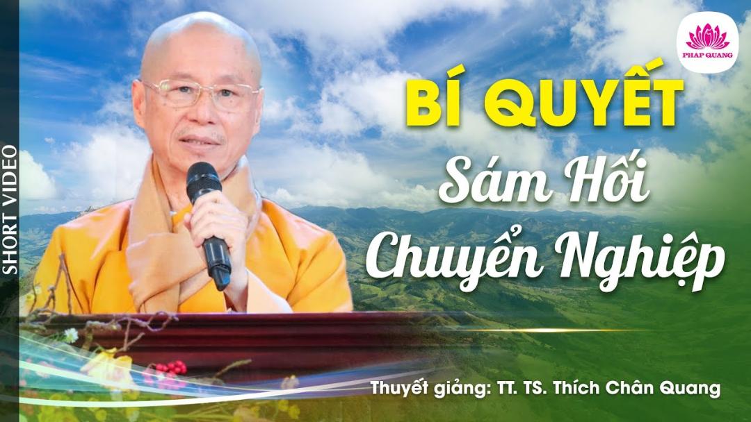 BÍ QUYẾT SÁM HỐI CHUYỂN NGHIỆP