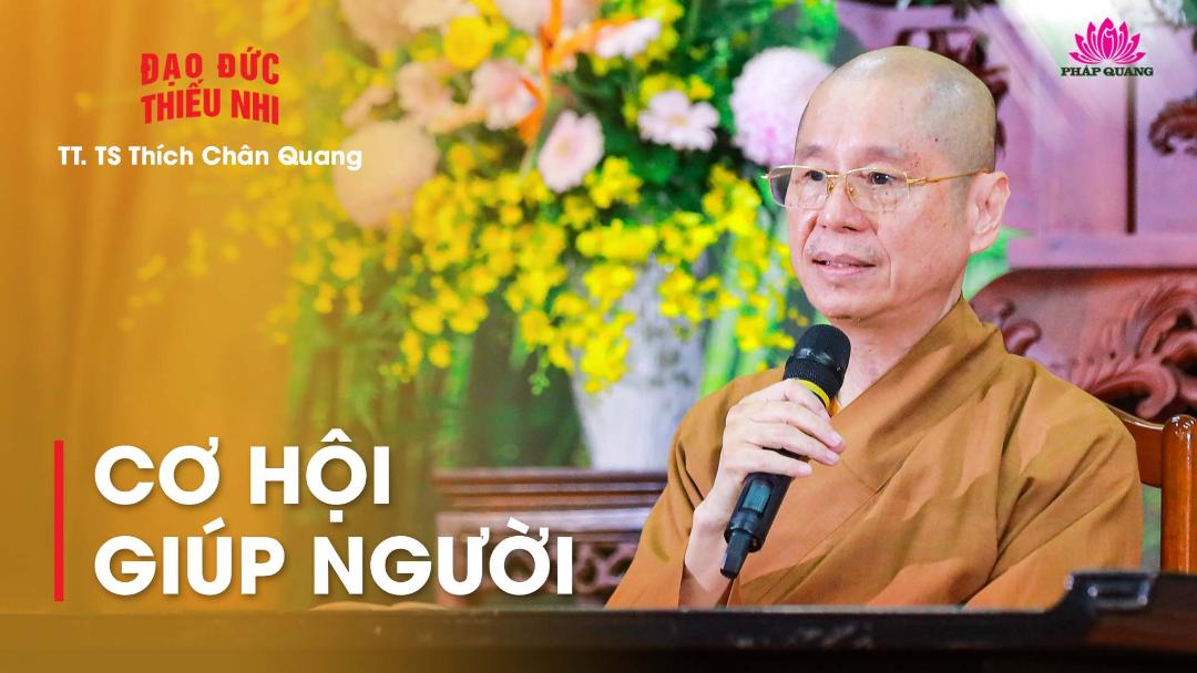 CƠ HỘI GIÚP NGƯỜI