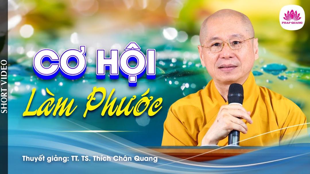 CƠ HỘI LÀM PHƯỚC