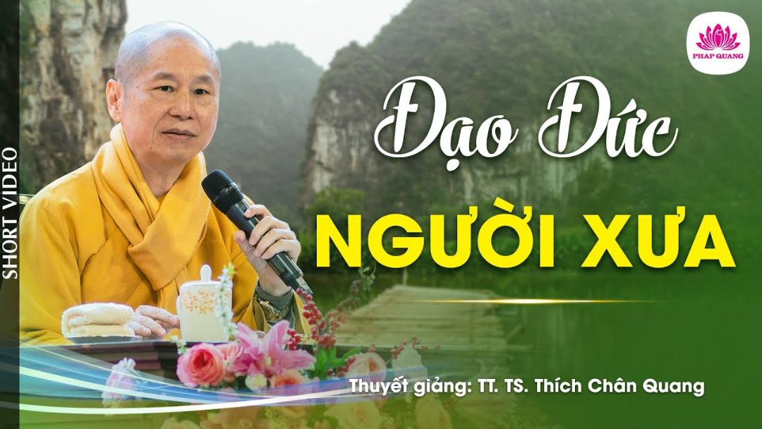 ĐẠO ĐỨC NGƯỜI XƯA