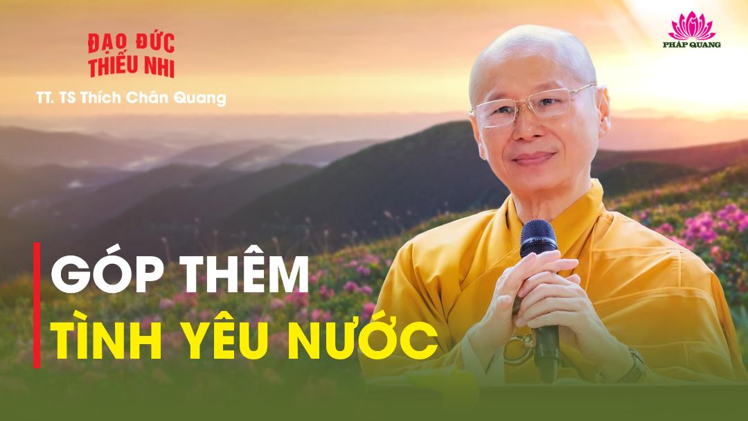 GÓP THÊM TÌNH YÊU NƯỚC