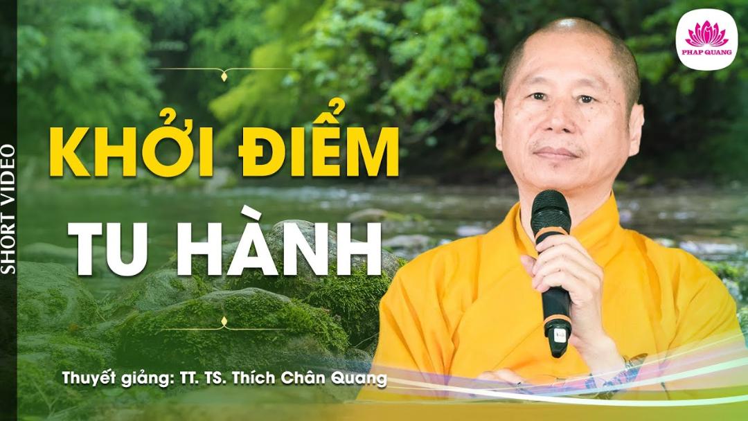 KHỞI ĐIỂM TU HÀNH