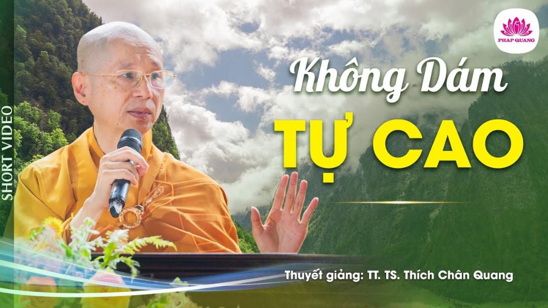 KHÔNG DÁM TỰ CAO
