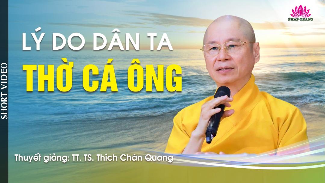 Lý Do Dân Ta Thờ Cá Ông