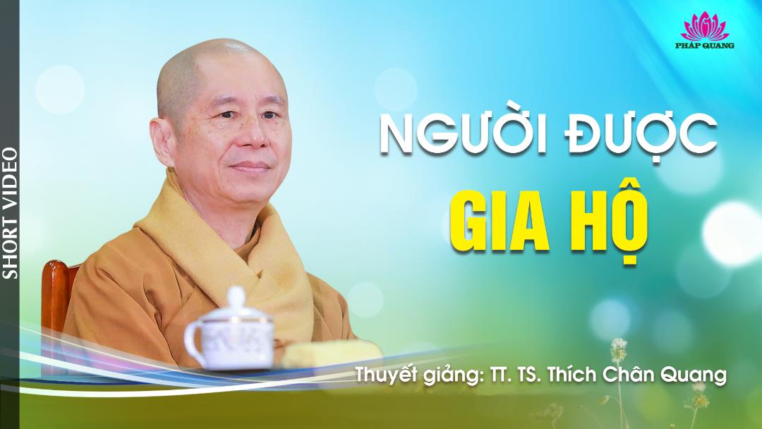 NGƯỜI ĐƯỢC GIA HỘ