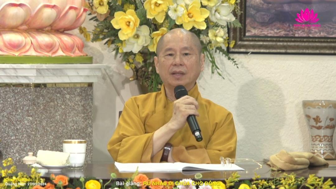 RỦ NHAU ĐẾN CHÙA