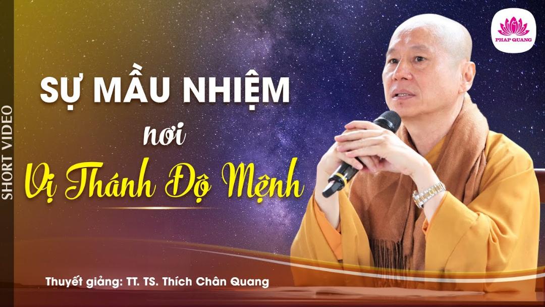 SỰ MẦU NHIỆM NƠI VỊ THÁNH ĐỘ MỆNH - Trích bài Luyện Trí Thông Minh