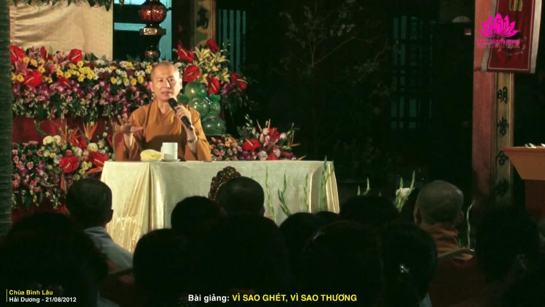 THƯƠNG VÀ GHÉT DO ĐÂU