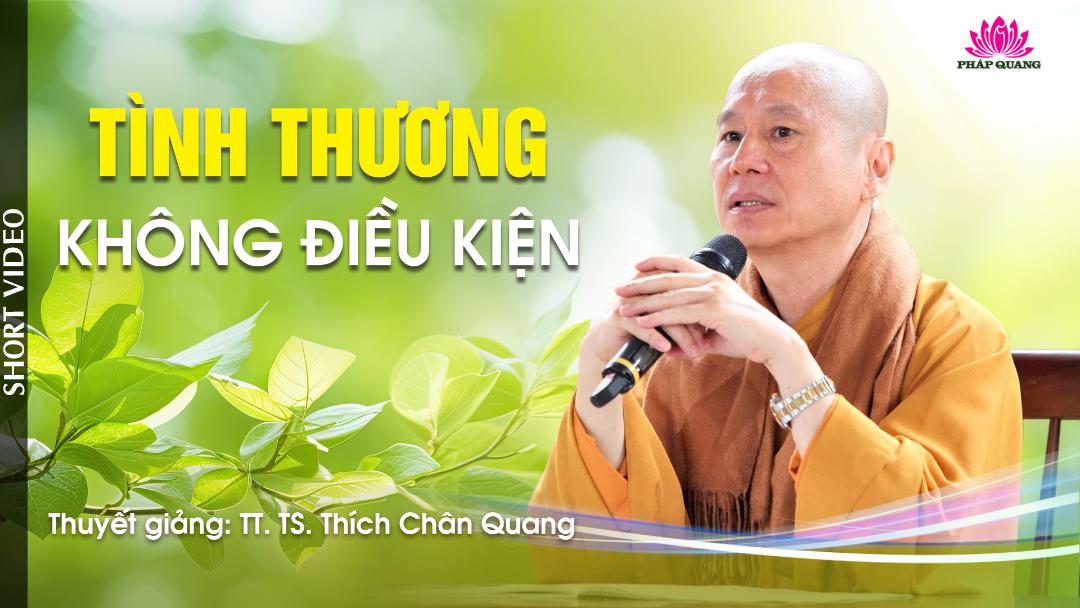 TÌNH THƯƠNG KHÔNG ĐIỀU KIỆN