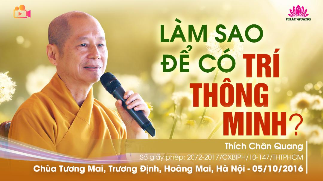 Làm Sao Để Có Trí Thông Minh