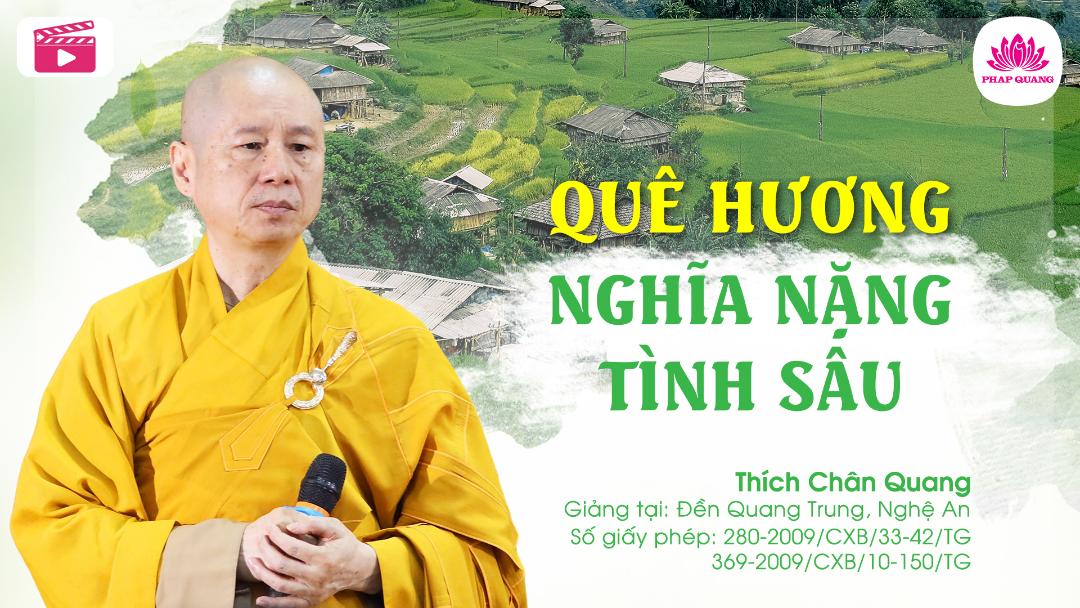 Quê Hương Nghĩa Nặng Tình Sâu