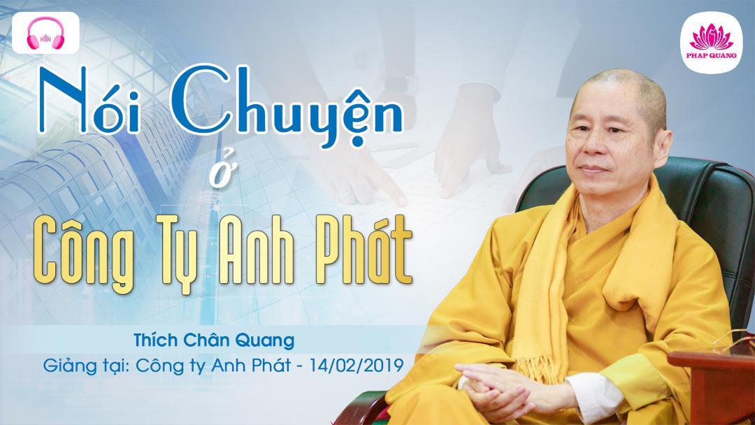 Sư Phụ Nói Chuyện Ở Công Ty Anh Phát
