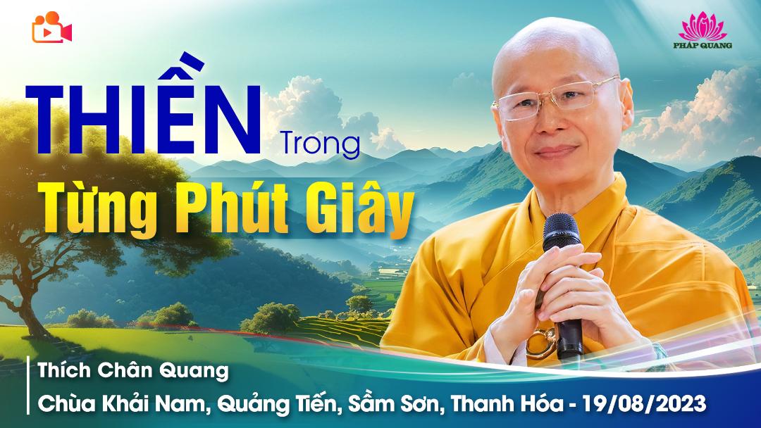 Thiền Trong Từng Phút Giây