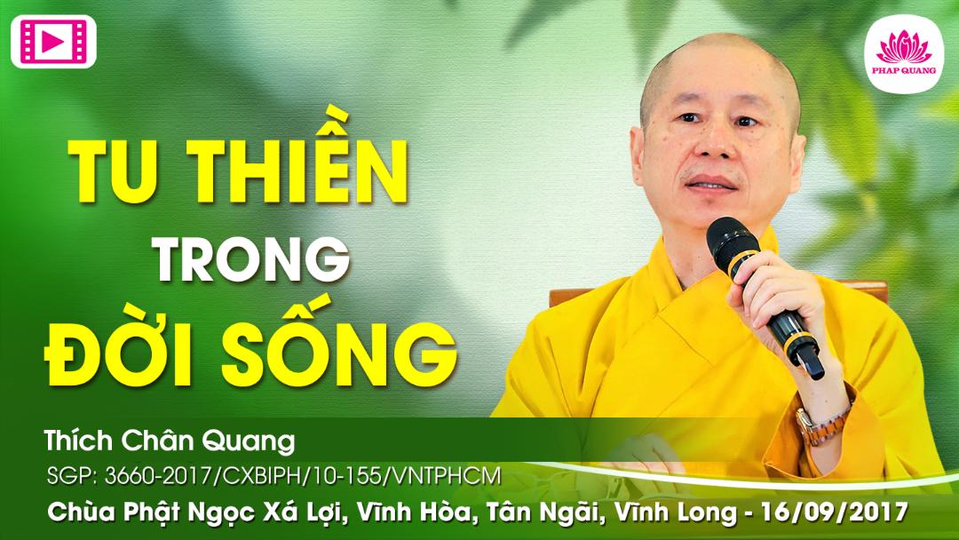 Tu Thiền Trong Đời Sống