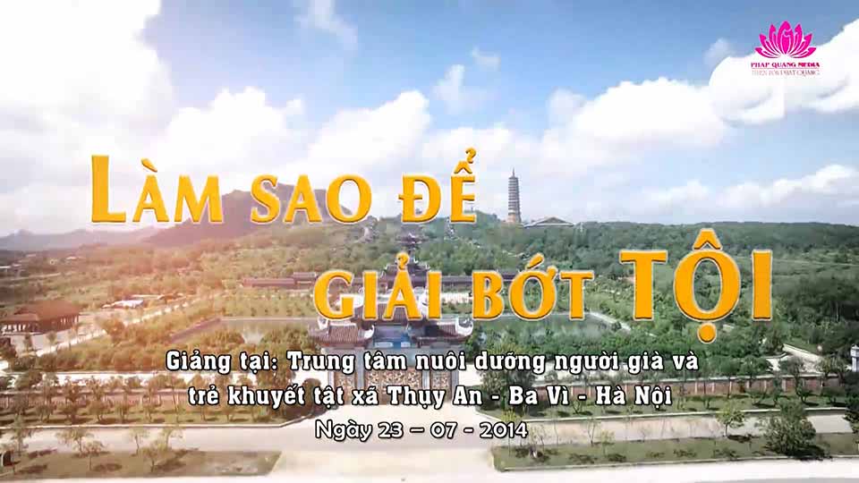Làm Sao Để Giải Bớt Tội