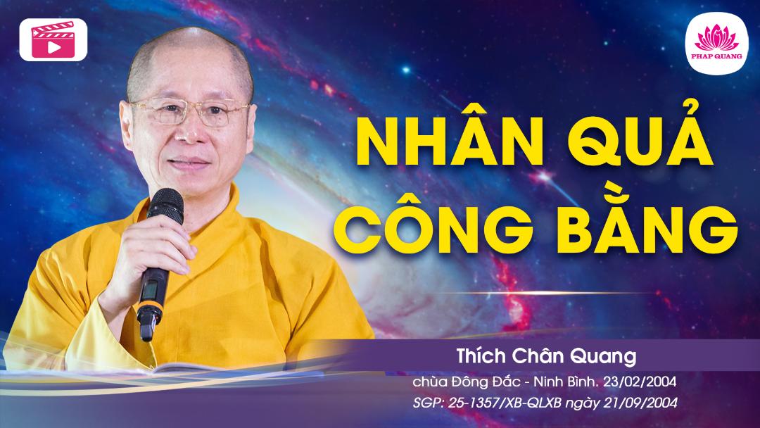 Nhân Quả Công Bằng