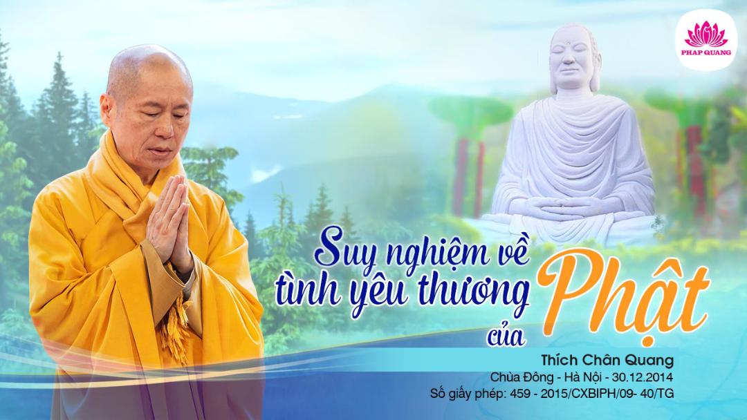 Suy Nghiệm Về Tình Yêu Thương Của Phật