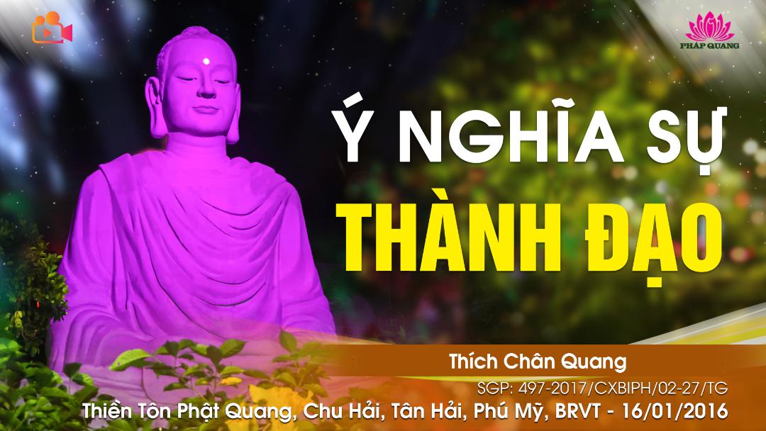 Ý Nghĩa Sự Thành Đạo