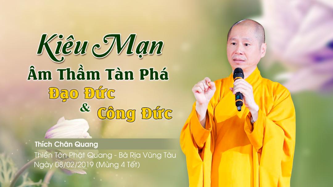 Kiêu Mạn Âm Thầm Tàn Phá Đạo Đức Và Công Đức (tâm Kiêu Mạn)