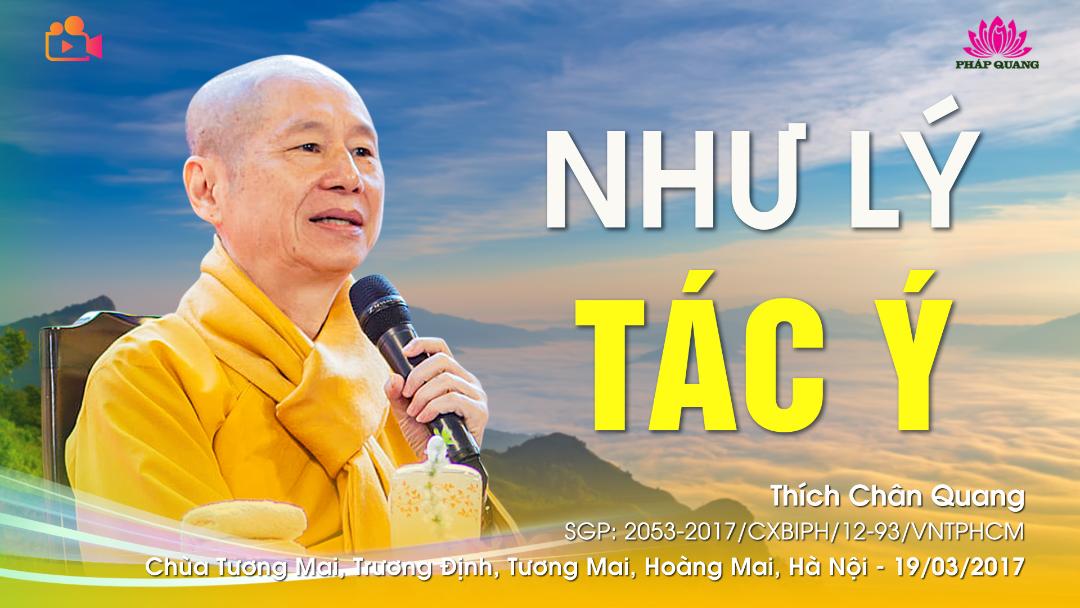 Như Lý Tác Ý