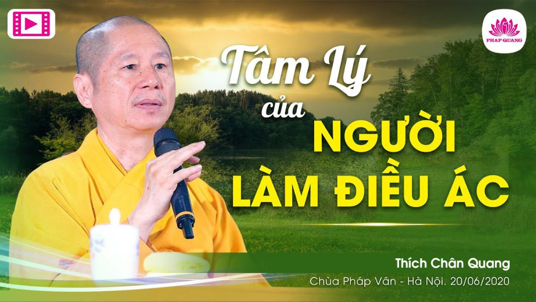 Tâm Lý Của Người Làm Điều Ác