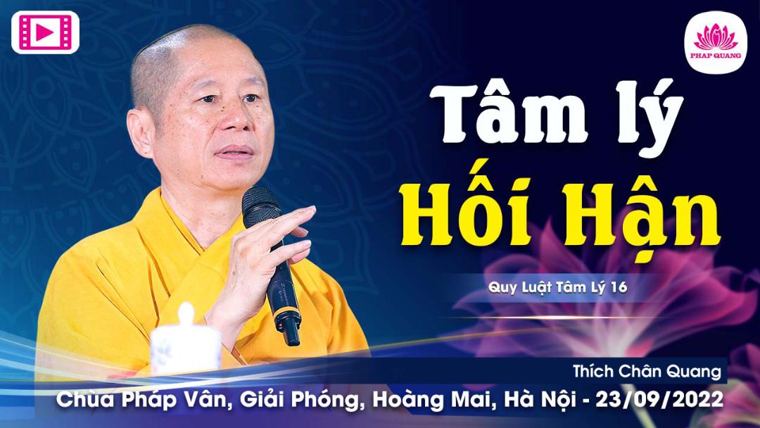 Tâm Lý Hối Hận