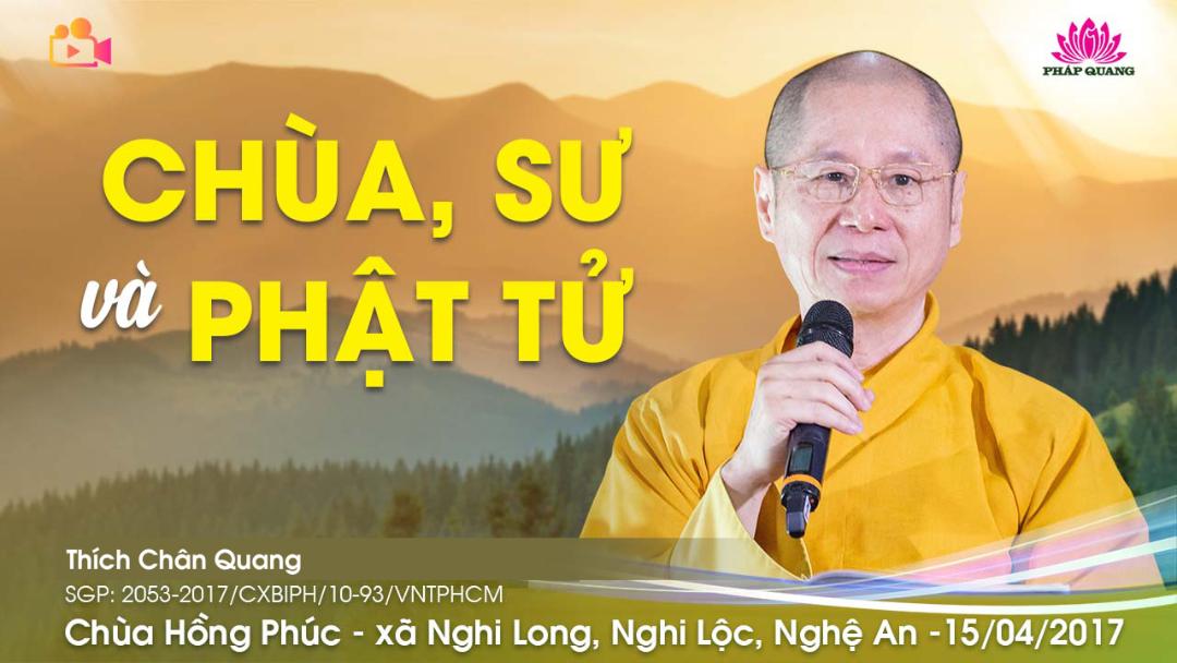 Chùa, Sư Và Phật Tử