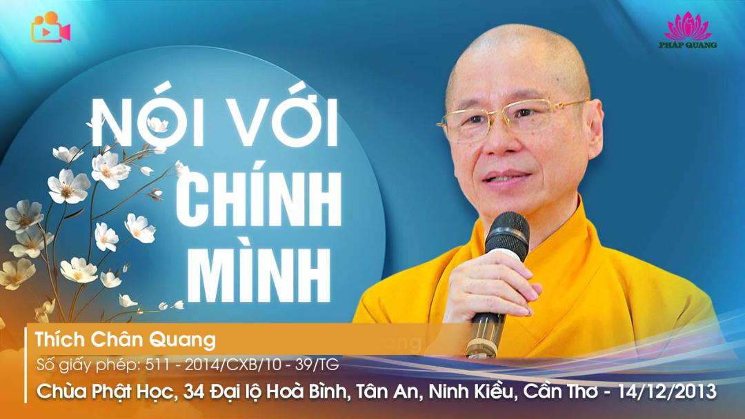 NÓI VỚI CHÍNH MÌNH