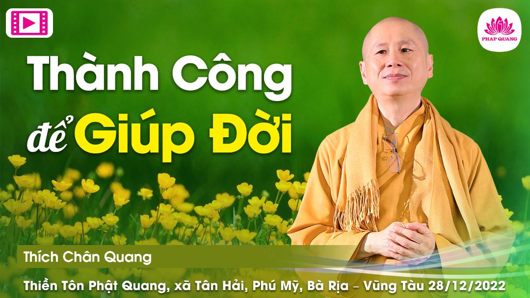 Thành Công Để Giúp Đời
