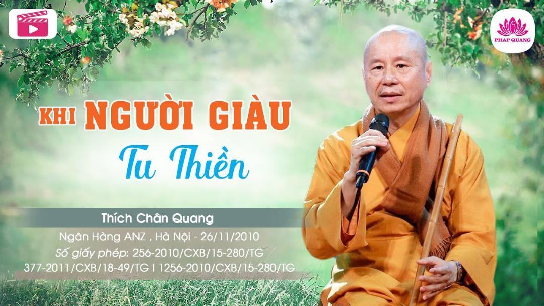 Khi Người Giàu Tu Thiền
