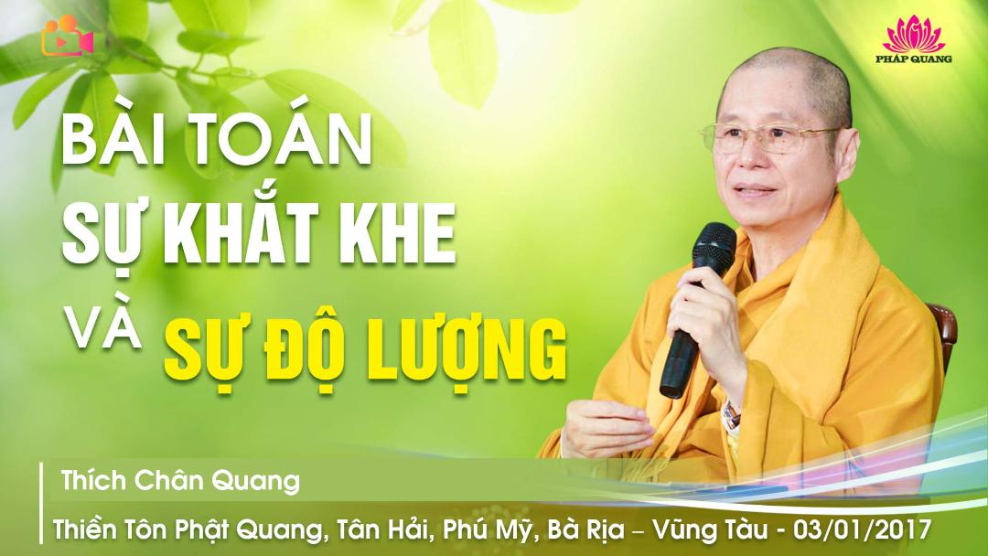 BÀI TOÁN SỰ KHẮT KHE VÀ SỰ ĐỘ LƯỢNG