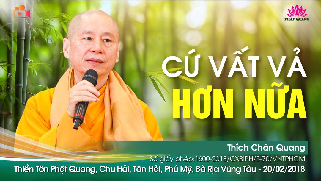 Cứ Vất Vả Hơn Nữa