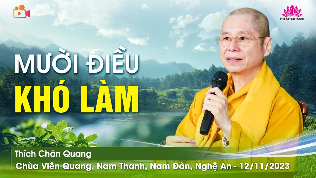 Mười Điều Khó Làm