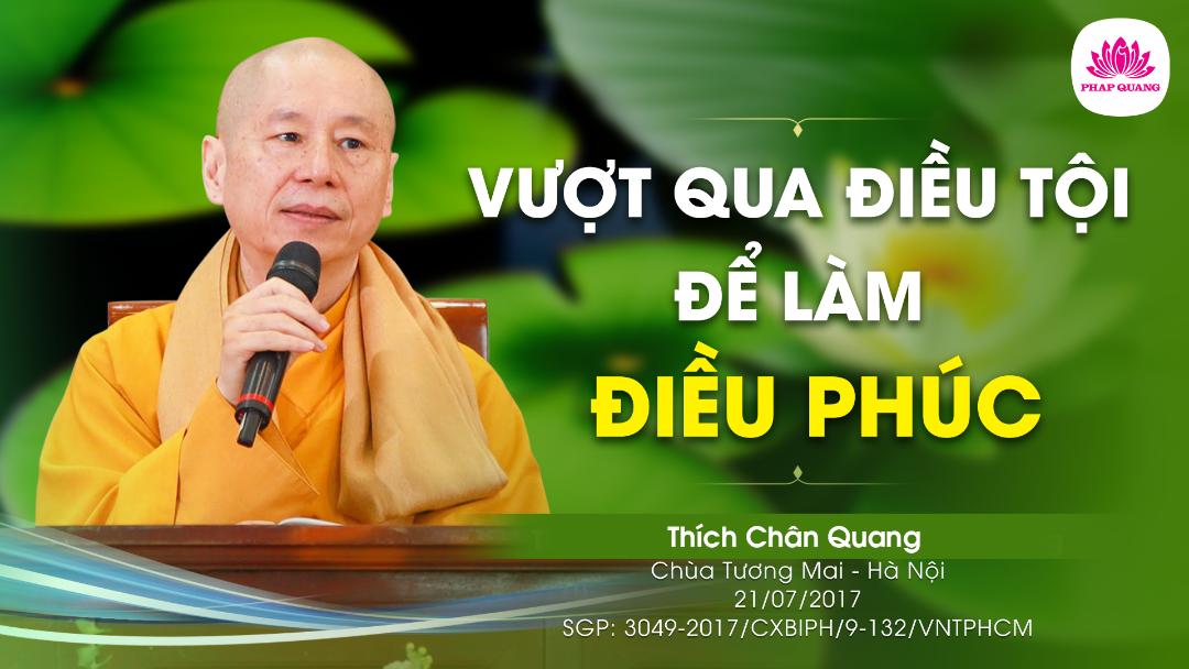Vượt Qua Điều Tội Để Làm Điều Phúc