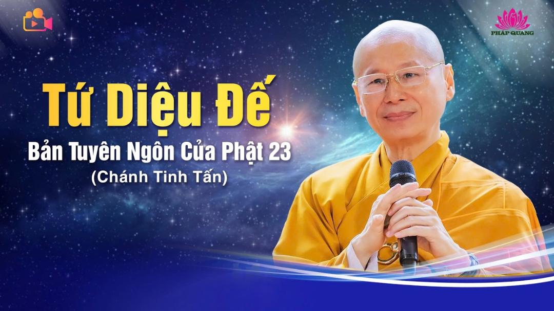 CHÁNH TINH TẤN - PHƯƠNG PHÁP THIỀN ĐỊNH - PHẦN 1