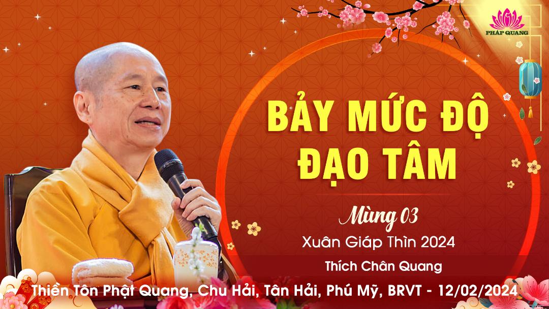 Bảy Mức Độ Đạo Tâm
