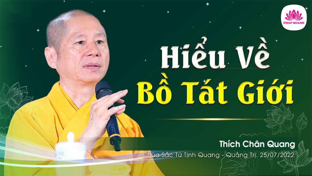 Hiểu Về Bồ Tát Giới
