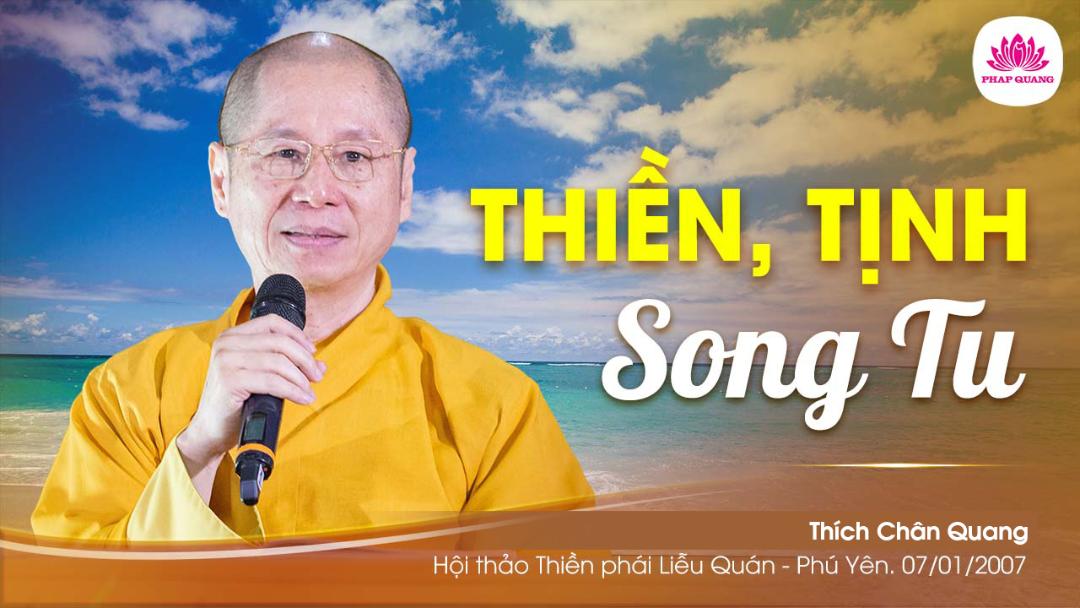 Thiền Tịnh Song Tu