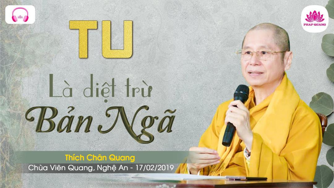 Tu Là Diệt Trừ Bản Ngã