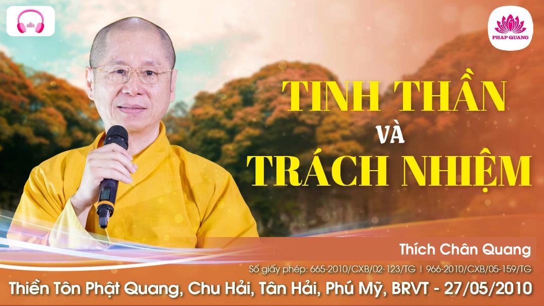 Tinh Thần Và Trách Nhiệm