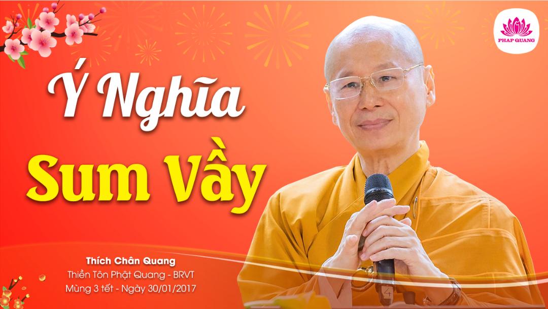 Ý Nghĩa Sự Sum Vầy
