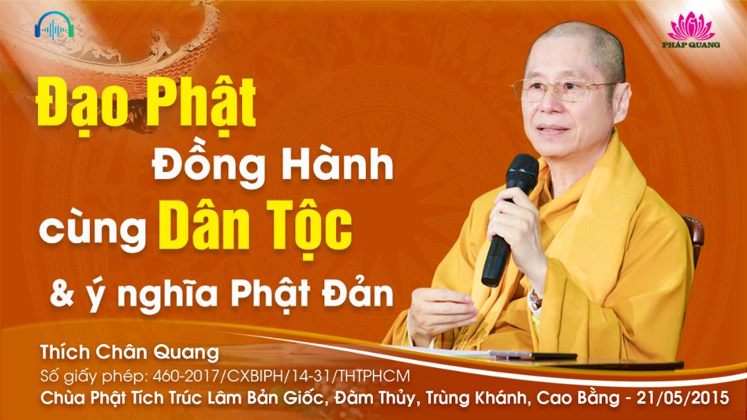 Đạo Phật Đồng Hành Cùng Dân Tộc Và Ý Nghĩa Phật Đản