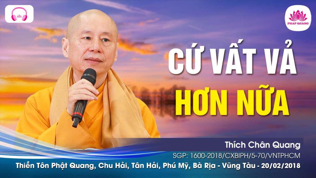 Cứ Vất Vả Hơn Nữa