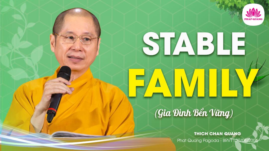 Gia Đình Bền Vững