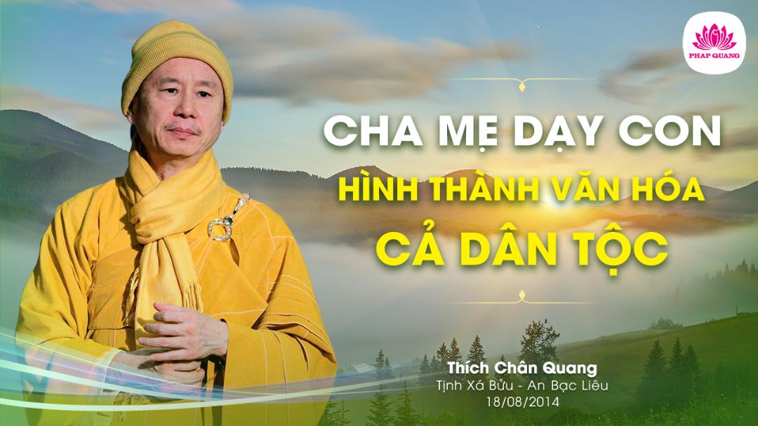 Những Điều Cha Mẹ Dạy Con Để Giúp Hình Thành Văn Hóa Cả Dân Tộc