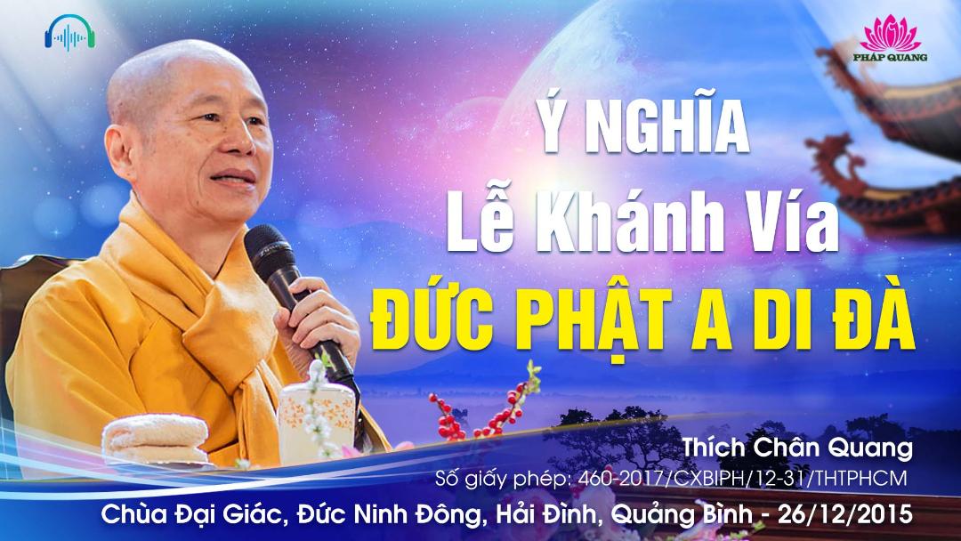 Ý Nghĩa Lễ Khánh Vía Đức Phật A Di Đà