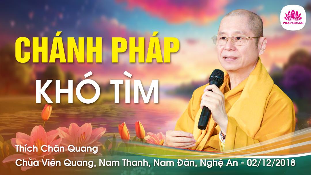 Chánh Pháp Khó Tìm