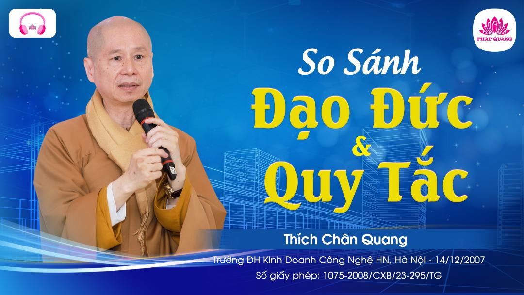 So Sánh Đạo Đức Và Quy Tắc