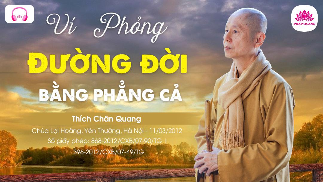 Ví Phỏng Đường Đời Bằng Phẳng Cả